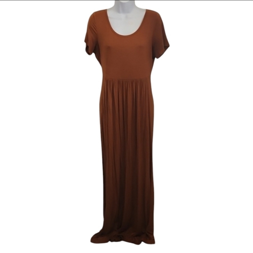 Daily Ritual Scoop Neck Maxi Dress